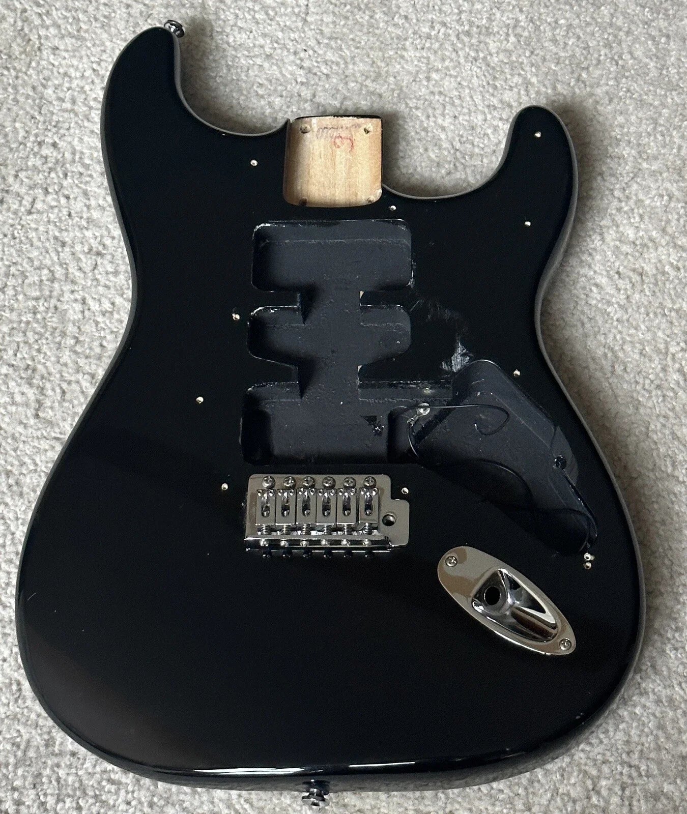 Semi-Loaded Guitar Bodies