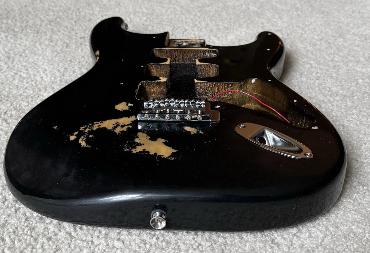 2000 60's Squier SE Fender Stratocaster FULL THICKNESS Body Amazing Relic Job!