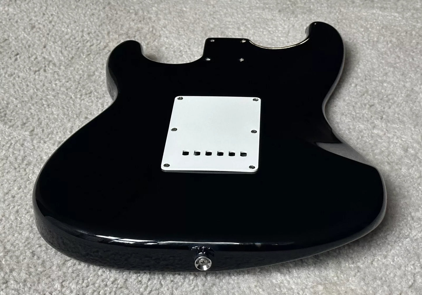 2010 Black Squier by Fender 39MM HSH Semi Loaded Lightweight Body VERY GOOD!
