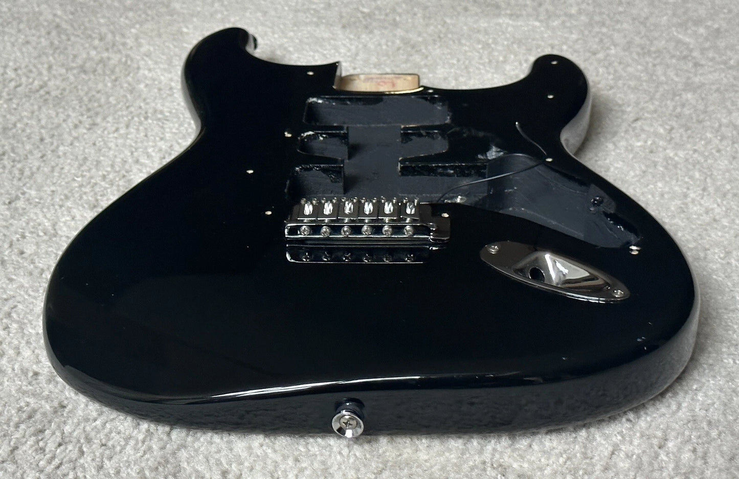 2010 Black Squier by Fender 39MM HSH Semi Loaded Lightweight Body VERY GOOD!